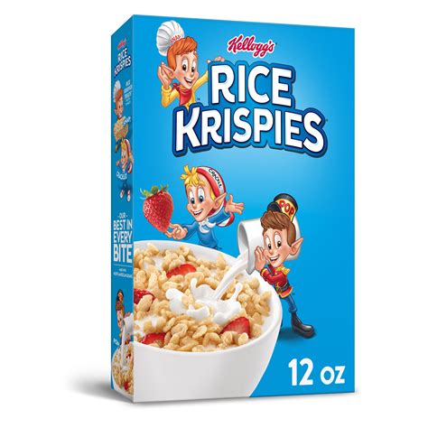Kelloggs Rice Krispies Breakfast Cereal Kids Snacks Baking