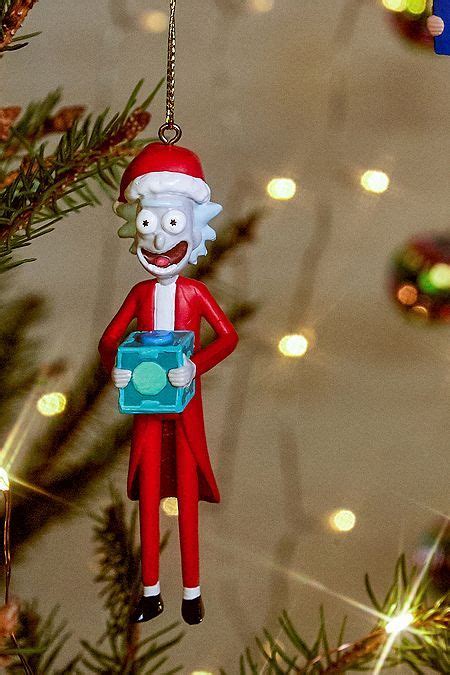 Rick And Morty Christmas Ornament Christmas Tree Ornaments Christmas