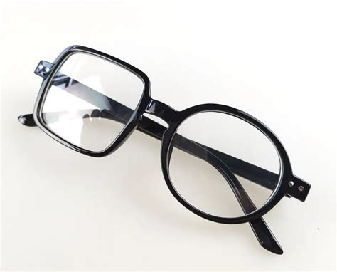 Cubojue Round Square Glasses Men Women Makeup Fashion Eyeglasses Frames For Man Prescription