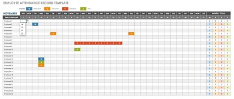 Give it the identity of your company by mentioning the company name and logo on it. Annual Leave Staff Template Record - Leave Tracker ...