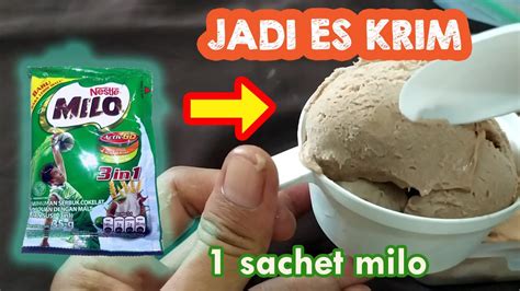 Ada cara mudah untuk membuatnya. Cara Membuat Es Krim Milo Tanpa Mixer 🍨 Resep Es Krim Rumahan - YouTube