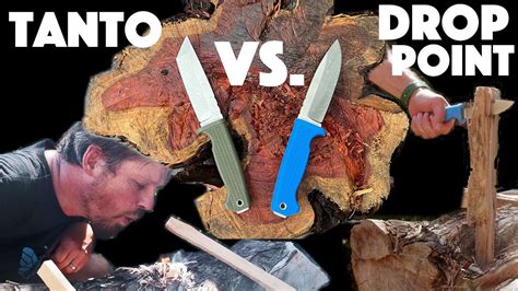 Tanto Vs Drop Point Which Do You Choose Demko Freereign Fixed Blade