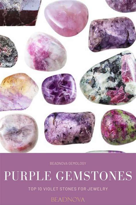 Purple Crystals List Names Meaning Healing And Uses Beadnova