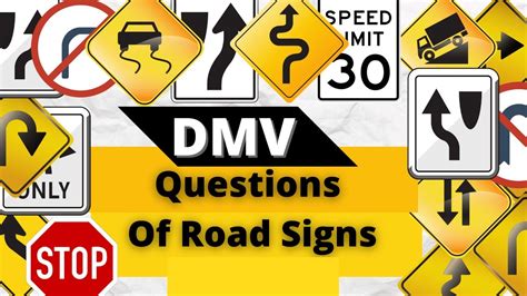 Dmv Road Signs Test Road Signs Practice Permit Test Youtube
