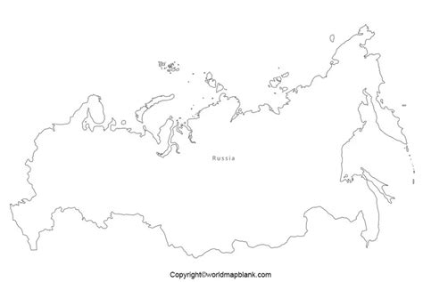 Russia Map Outline Printable Printable Maps My Xxx Hot Girl Hot