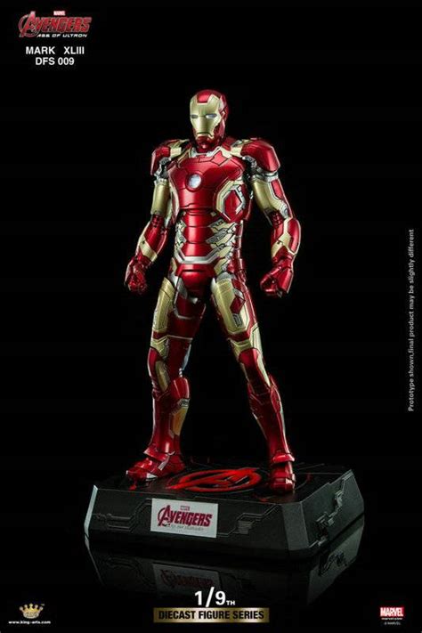 Iron Man Mark 43 King Arts Dfs009 19th Scale Avengers Age Of Ultron
