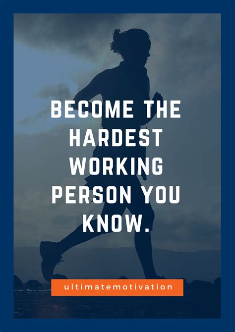 Become The Hardest Working Person Inspirational And Motivational