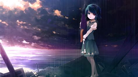 Download Gambar Anime Sedih Hd Sad Girl Wallpaper By Jasonmann Sad
