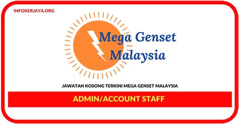 Jawatan kosong majlis bandaraya johor baru. Jawatan Kosong Terkini Admin/Account Staff Di Mega Genset ...