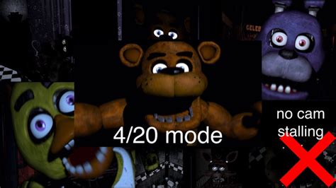 The 420 Mode Without Camera Stalling Was Harder Than I Thought Fnaf