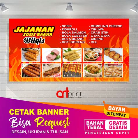 Contoh Spanduk Aneka Jajanan Desain Banner Kekinian Vrogue Co