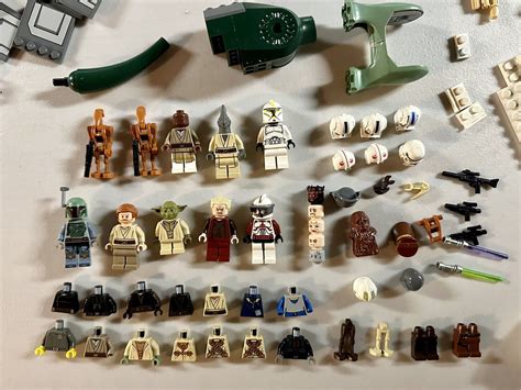 Huge Lego Star Wars Bulk 100 Complete At Te 75019 W Used Minifigs