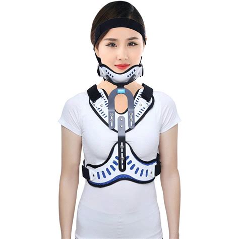 Buy Medical Head Neck Chest Orthosis Adjustable Cervical Thoracic
