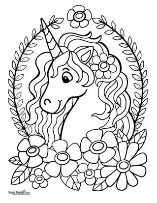 Baby Unicorn Coloring Pages Printable - Toutcher Whaeld