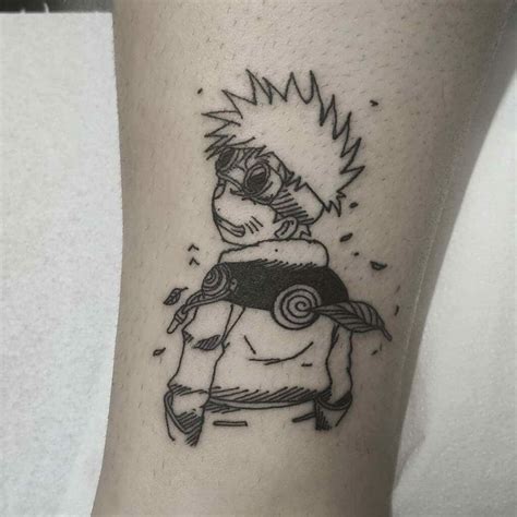 A Tattoo Design Inspired By The Anime Naruto Naruto Tattoo Naruto