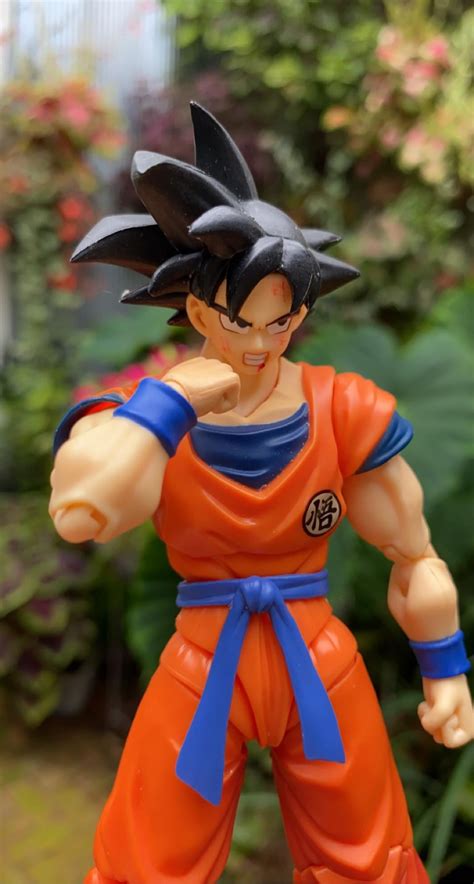 Custom Shf Goku Battle Damaged Faces Rshfiguarts