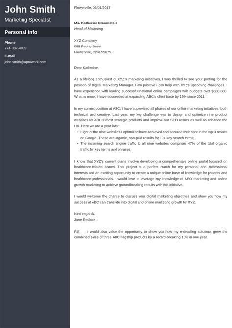 Professional Cover Letter Template Word