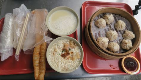 A Typical Traditional Taiwanese Breakfast Taiwanese Breakfast