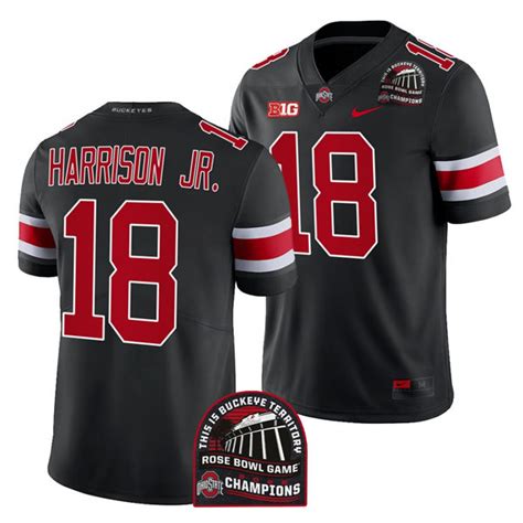 Cheap Stitched Marvin Harrison Jr Ohio State Buckeyes Football Jersey
