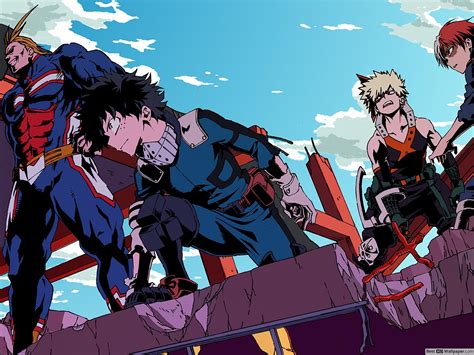 My Hero Academia Ultra Hd Wallpapers Wallpaper Cave