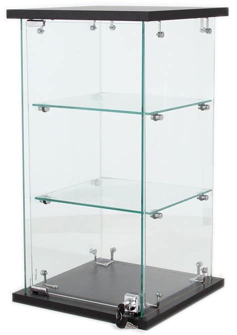 Very Sleek And Budget Friendly Countertop Glass Display Case Great For