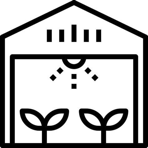 Greenhouse Free Buildings Icons