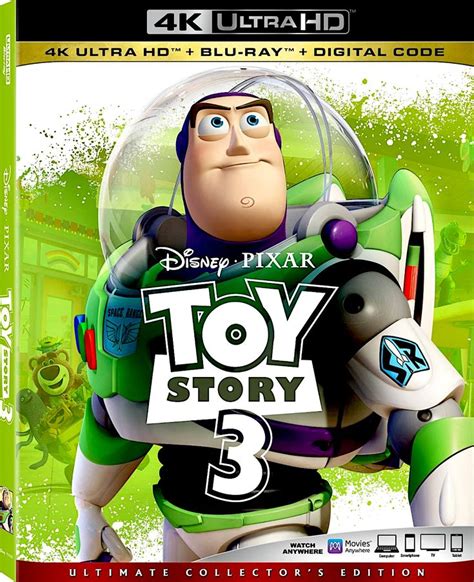 Toy Story 3 4k Blu Ray Disney Toy Story 3 Toy Story Blu Ray