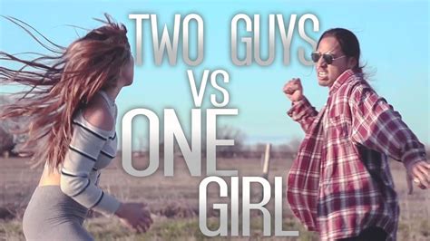 It was apparent, my roommates were going to be ladies. Two Guys VS One Girl - FIGHT SCENE - YouTube