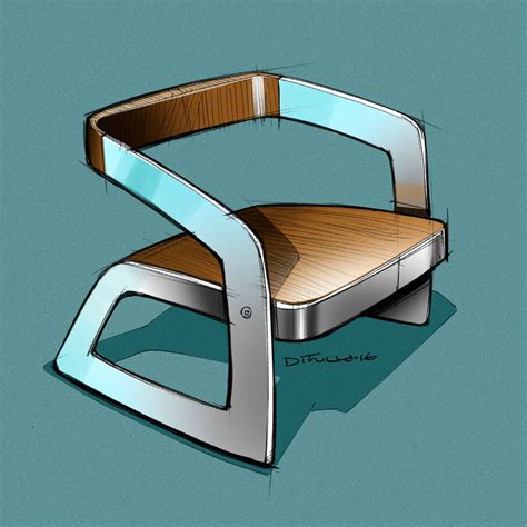 Michael Ditullo 2016 Sketchbook Furniture Design Sketches Modern
