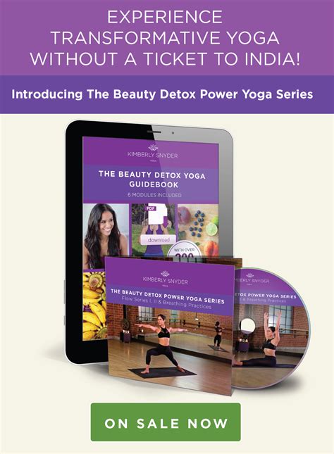 Introducing The Beauty Detox Power Yoga Series Dvd And Guidebook Now