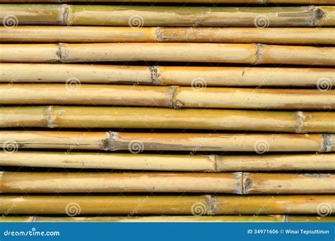 Texture En Bambou De Mur Photo Stock Image Du Texture 34971606