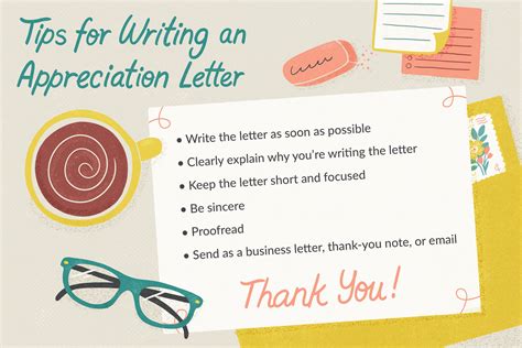 Appreciation Letter Examples And Writing Tips