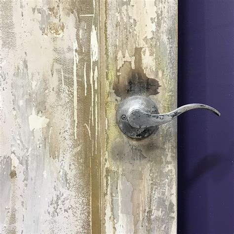 Cover anything remaining with protective. How To Paint A New Door To Look 100 Years Old | Old wood ...