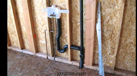 We offer help on the same day! How To Manipulate Washer Drain Pipes - Rough Plumbing ...