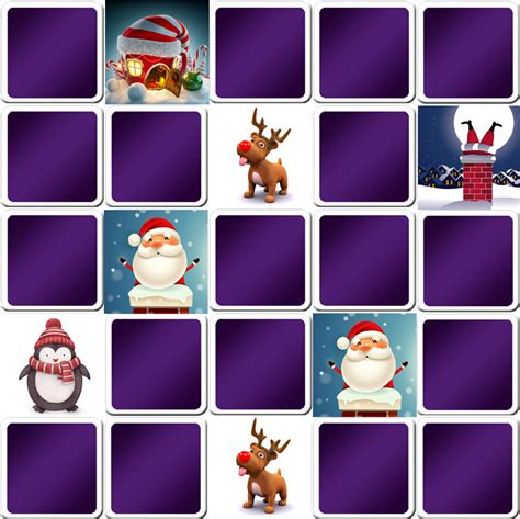 Play Giant Matching Game Christmas Online And Free Memozor
