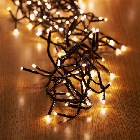 Bandm 480 Led Cluster Christmas Lights Warm White Decorations Xmas