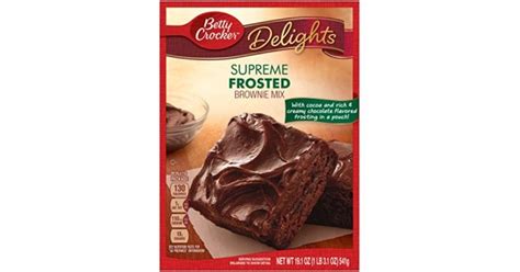 Betty Crocker Delights Brownie Mix Supreme Frosted 191