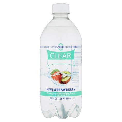 Clear American Kiwi Strawberry Sparkling Water 20 Fl Oz Walmart