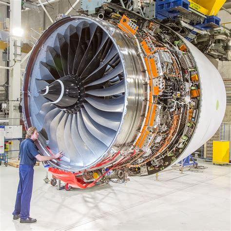 Airbus A350 Rolls Royce Trent Xwb Turbofan Engines Show Minor Wear In