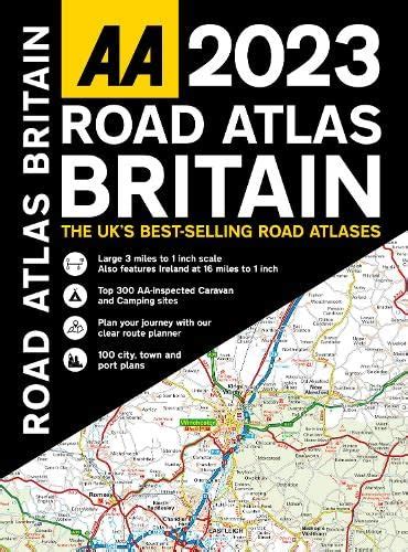 Buy Aa Road Atlas Britain 2023 Spiral Bound Aa Road Atlas Britain