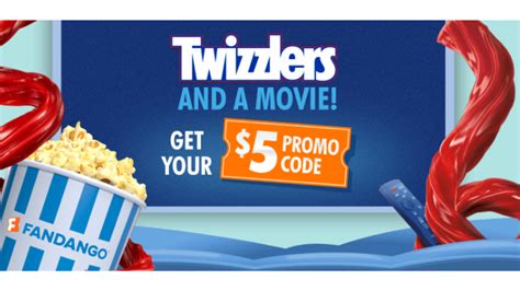 Free 5 Fandango Promo Code With Twizzlers Purchase Southern Savers
