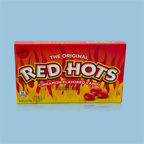 red hots cinnamon candy 156 g sweet mint