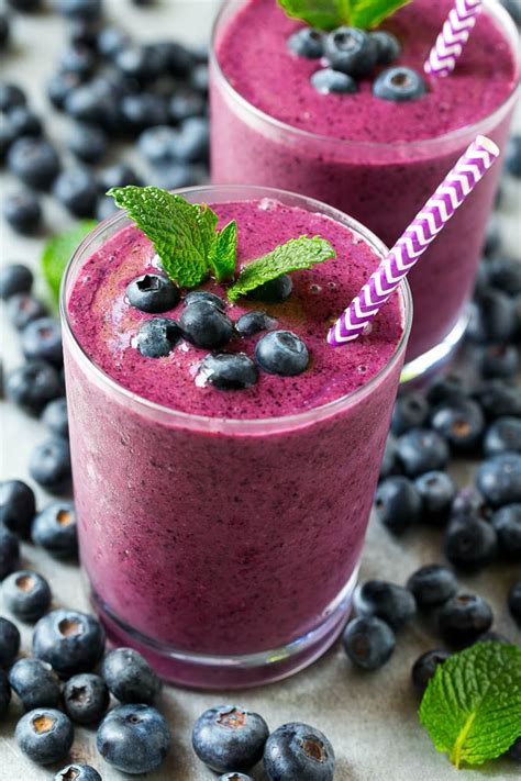 Blueberry Smoothie Dinner At The Zoo