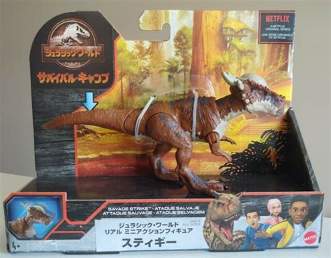 Mattel Jurassic World Savage Strike Stygimoloch Camp