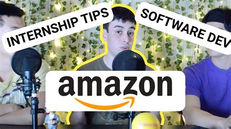 How We Landed An Internship At Amazon Software Engineer Youtube