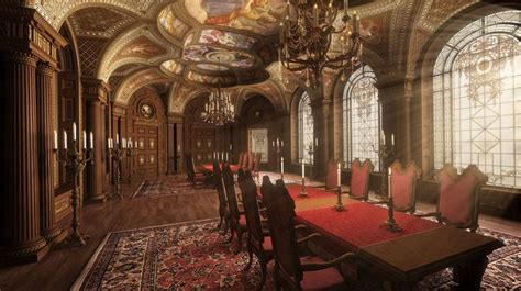 Baroque Grandeur Castles Interior Architecture Castle Rooms