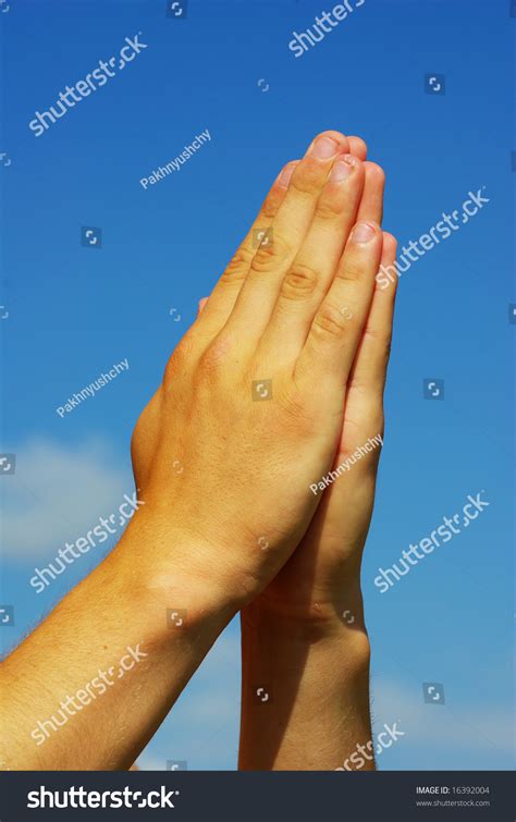 Hands Prayer Gesture Stock Photo 16392004 Shutterstock