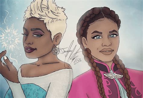 Artist Reimagines Disney Princesses As Black Women In Stunning Images