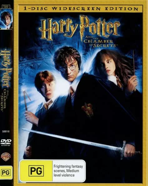 Harry Potter And The Chamber Of Secrets Dvd Region 4 1 Disc