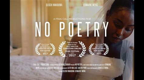 No Poetry Christian Short Film Trailer Youtube